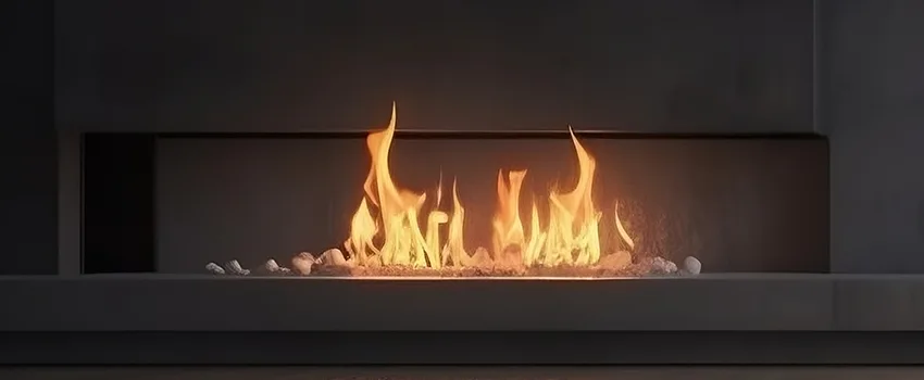 B-Vent Gas Fireplace Installation in Seaford, NY
