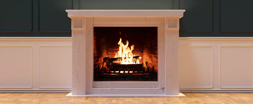 Open Flame Wood-Burning Fireplace Installation Services in Seaford, New York