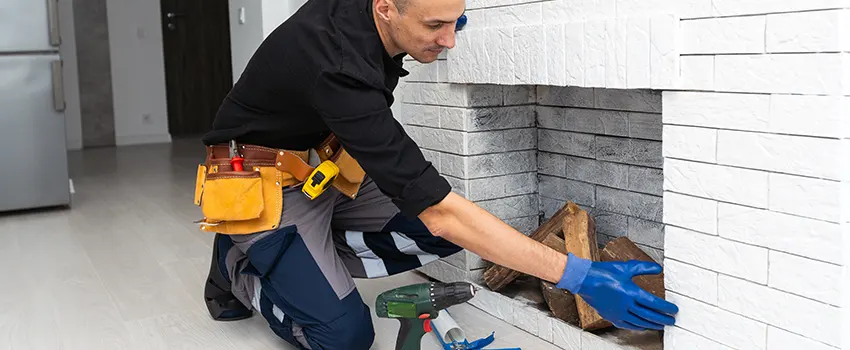 Fireplace Damaged Damper Frame Repair Services in Seaford, New York