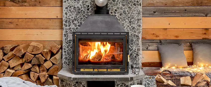 Outdoor Morso Fireplace Broken Screen Replacement in Seaford, NY