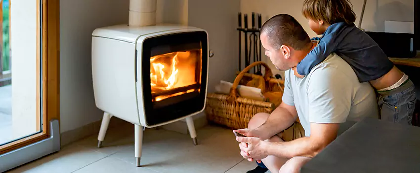 Pacific Energy Zero-Clearance Fireplace Replacement in Seaford, NY